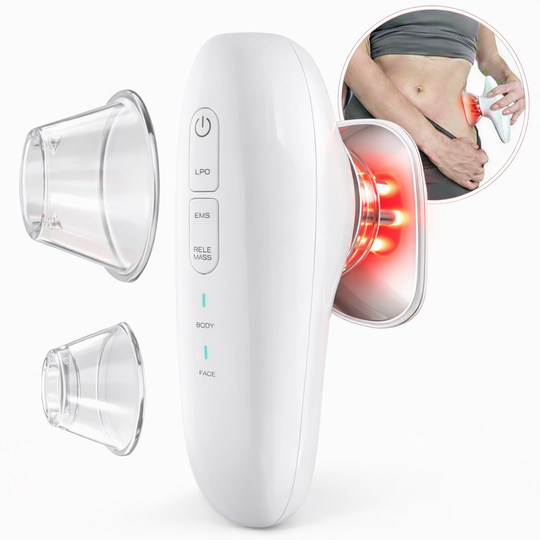 Dispozitiv 4 in 1 pentru Modelare Corporala si Lifting Facial – EMS, LED si Masaj Anticelulitic