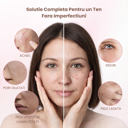 Aparat Lifting Facial 7 Moduri – EMS, RF si LED Anti-Rid si Reintinerirea Tenului