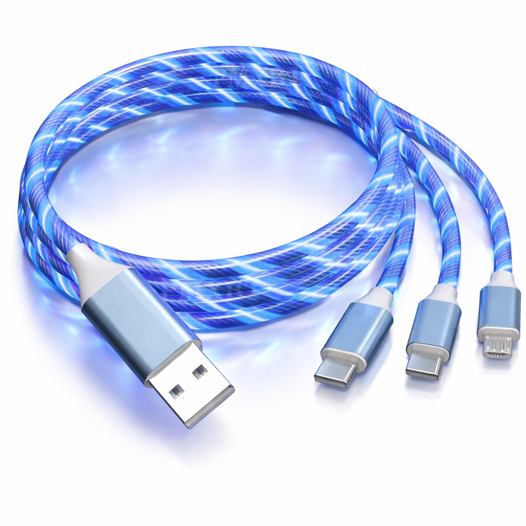 Cablu Luminos Flexibil 10m 100 LED-uri USB 8 Moduri Telecomanda