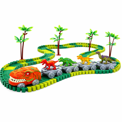 Set Sine Flexibile Dinozauri 50 Piese Copii 3+ Aventura Jurasica