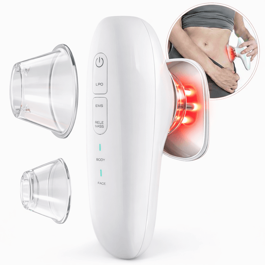 Dispozitiv 4 in 1 pentru Modelare Corporala si Lifting Facial – EMS, LED si Masaj Anticelulitic - Azora Shop